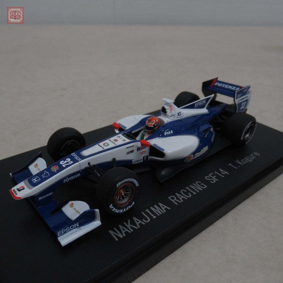エブロ 1/43 スーパーフォーミュラ 2014 NAKAJIMA RACING SF14 小暮