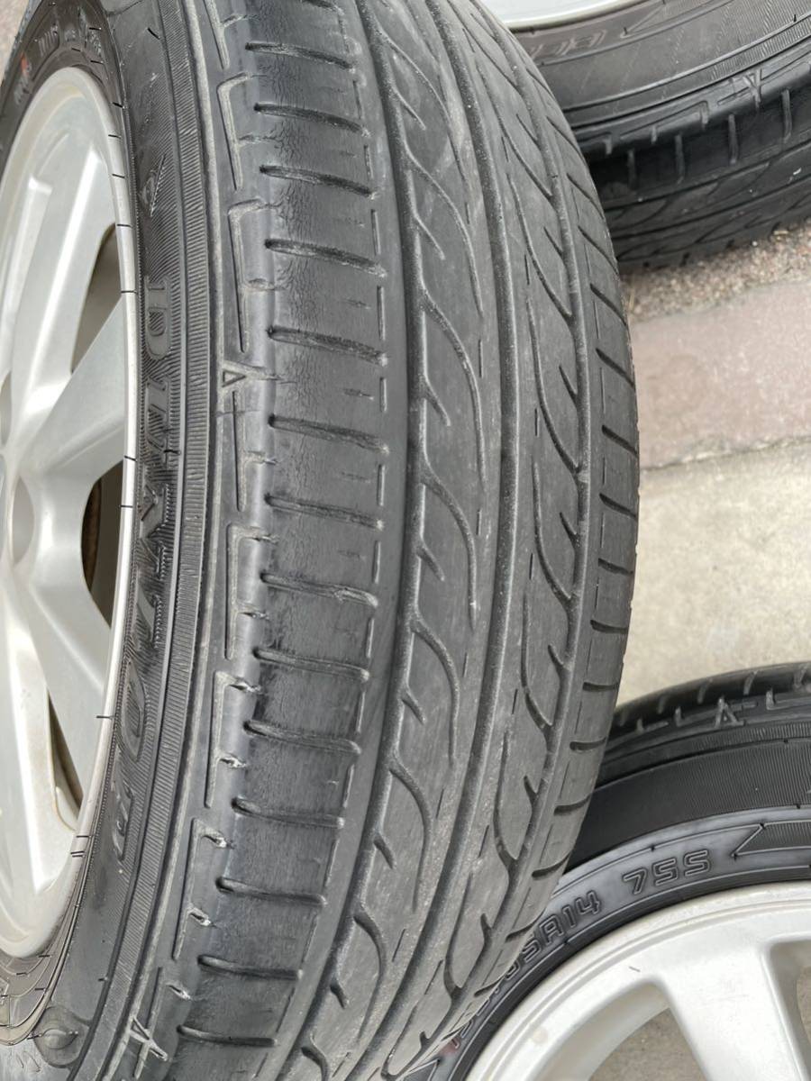 専用②送料込み❗️ タントカスタム純正❗アルミホイール❗155/65R14❗️ タントカスタム 純正アルミホイール 155/65R14 ダイハツ純正 L375S 14