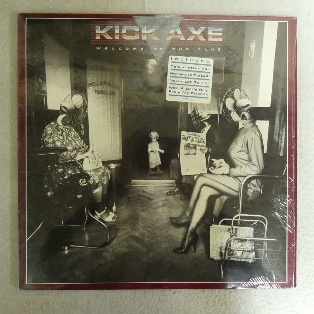 47020191; US盤/シュリンク Kick Axe / to the Club(一般)｜売買されたオークション情報