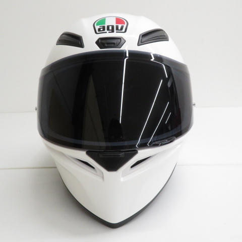 AGV フルフェイスヘルメット ホワイト AGV K1 Solid フルフェイス