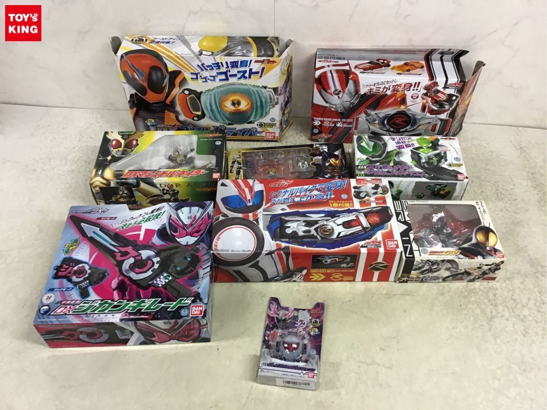  1円〜 同梱不可 ジャンク 仮面ライダージオウ ファイズ ドライブ ゴースト他 ゴーストドライバー マッハドライバー等(その他)｜売買されたオークション情報、yahooの商品情報をアーカイブ公 その他