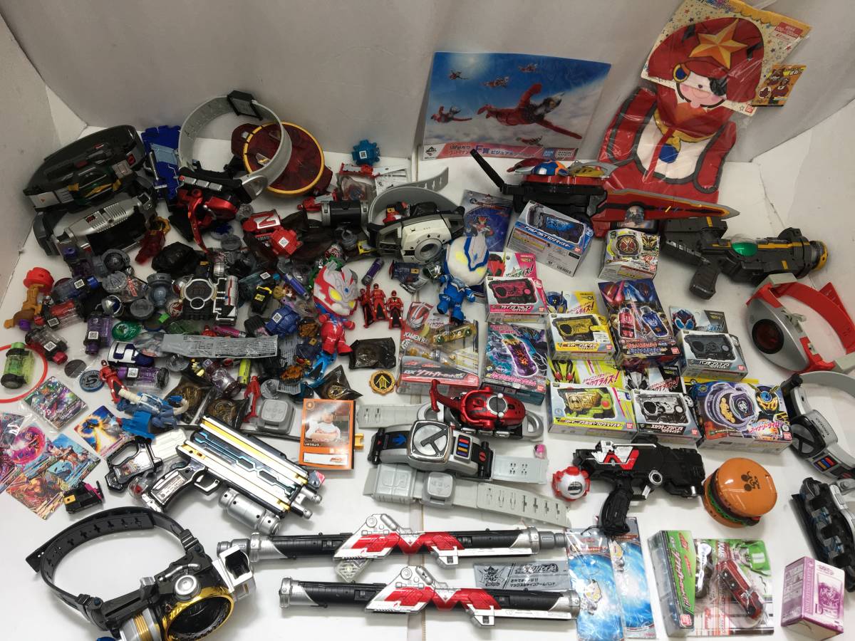 特撮系仮面ライダー戦隊おもちゃまとめ ウルトラマン ベルト