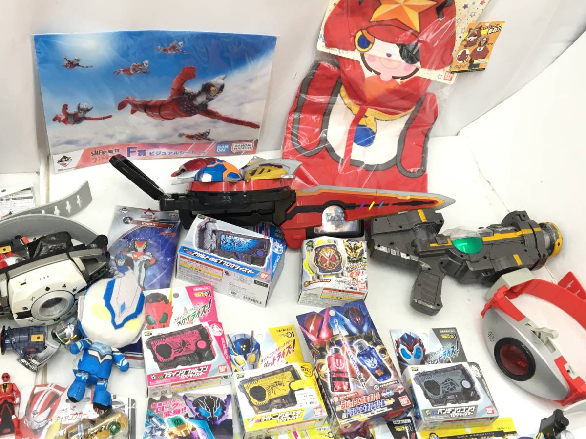 特撮系仮面ライダー戦隊おもちゃまとめ ウルトラマン ベルト