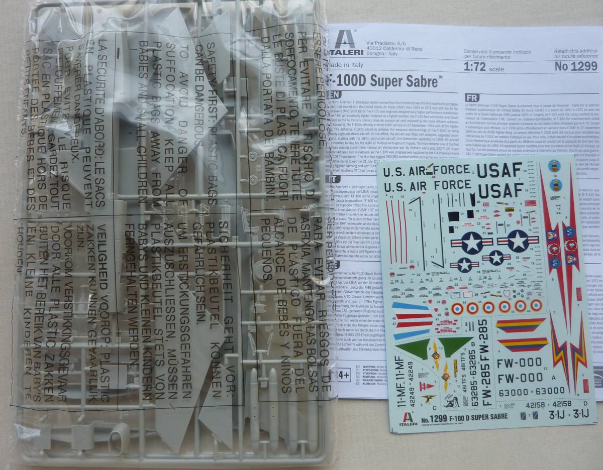専用です♪ 1/72 イタレリ F-100 D | RAGNA.BY
