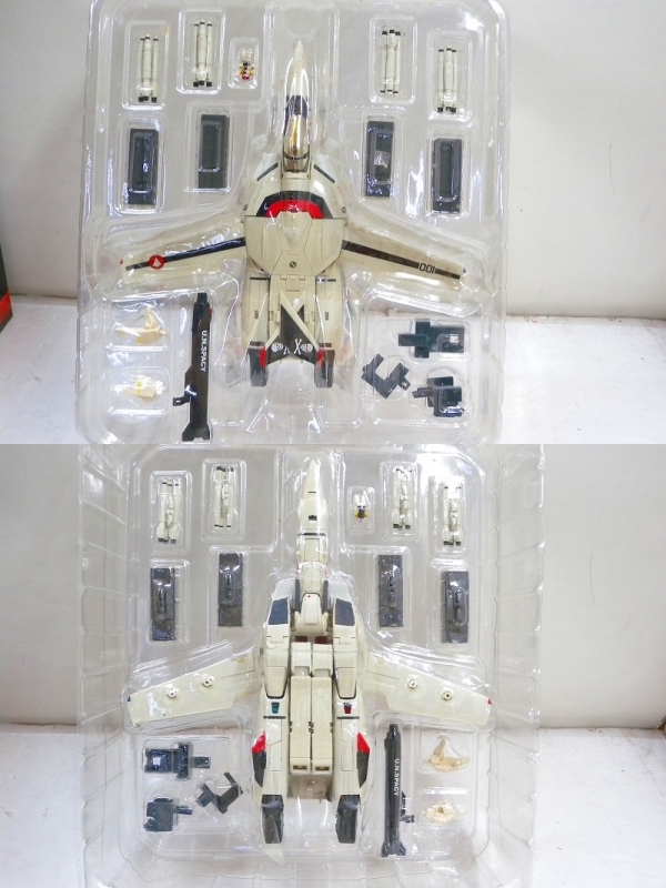 C3044☆やまと 完全変形 VF-1S 一条輝機 with スーパー＆ストライク