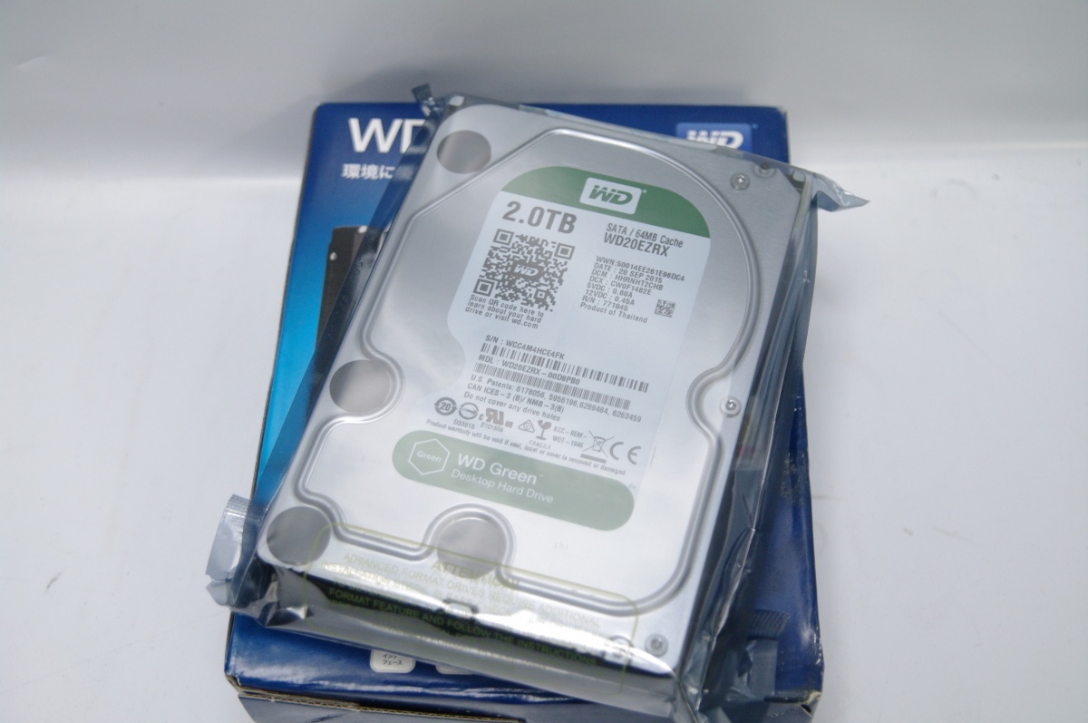 Digital Western Green 2TB WD20EZRX WD Wd20ezrx 2tb Caviar HDD Hard 