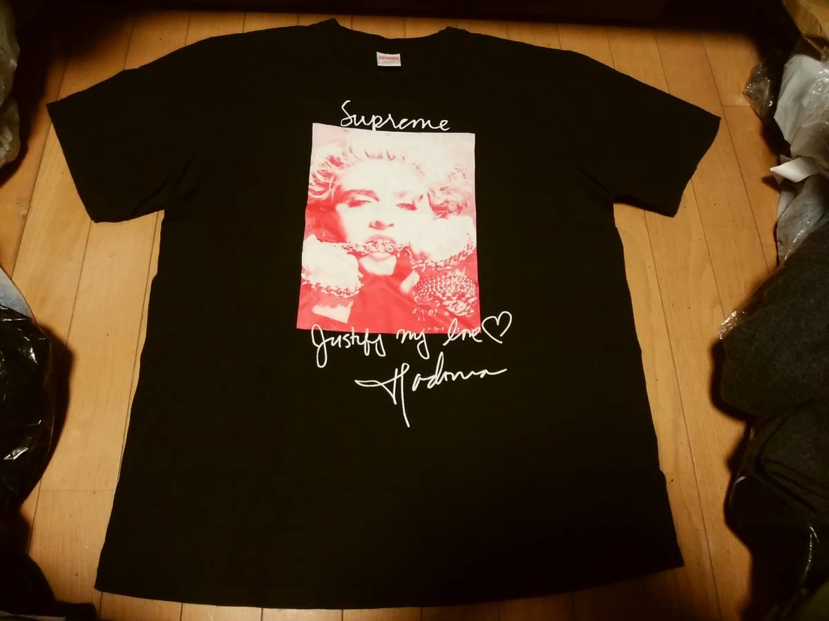 Supreme シュプリーム】TシャツL アメリカ製 「マドンナ」 キムタク着 