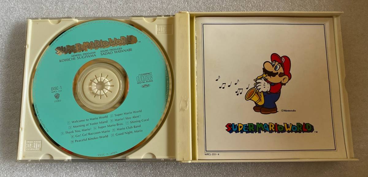 スーパーマリオワールド SUPER MARIO WORLD サウンドトラック スーパー