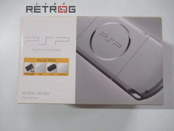 PSP本体 バリューパック（PSP-3000/ミスティック・シルバー） PSP