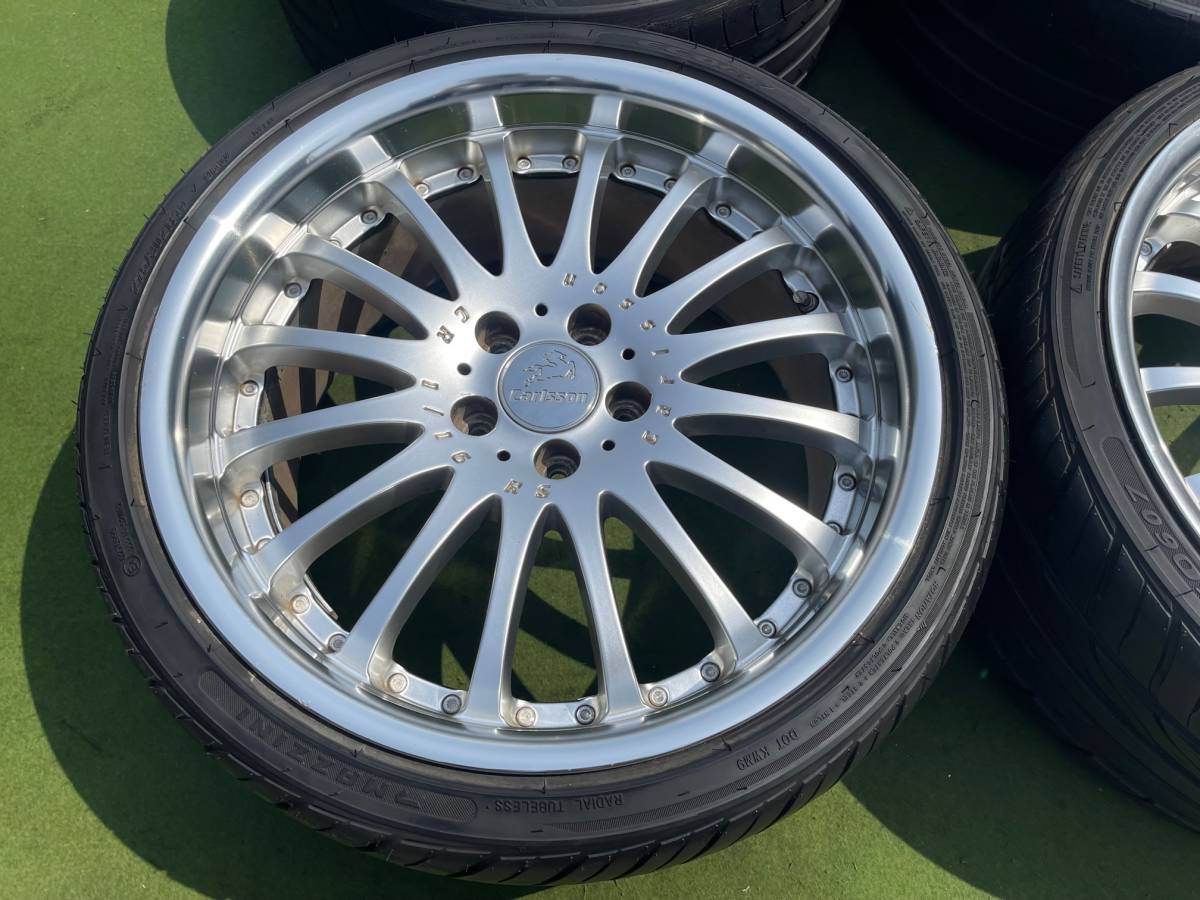 ◇希少！CARLSSONカールソンCR1/16RS 深リム◇19x8.5J+40/9.5J+40/PCD 