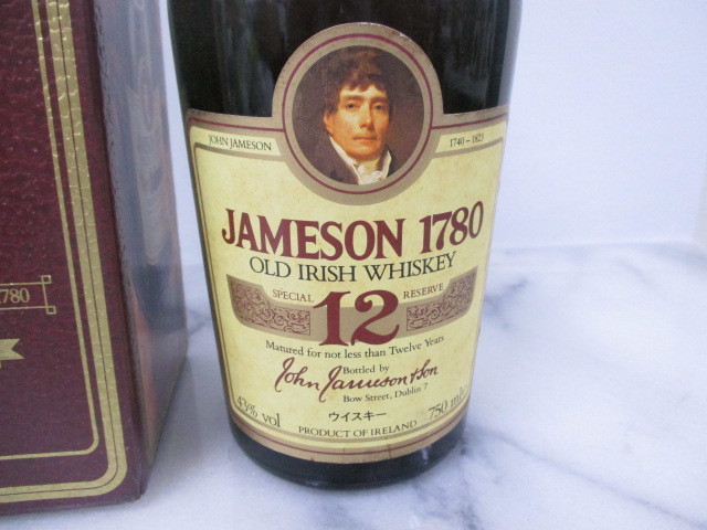 H103◇古酒◇JAMESON 1780 AGED 12YEARS SPECIAL RESERVE ジェムソン