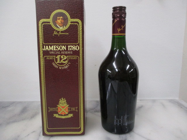 H103◇古酒◇JAMESON 1780 AGED 12YEARS SPECIAL RESERVE ジェムソン