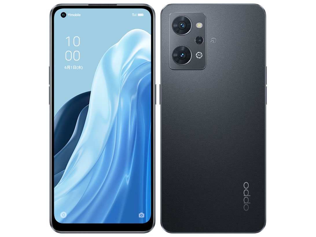 SIMフリー☆Y!mobile ○判定 OPPO Reno7 A A201OP ブラック 新品未使用☆
