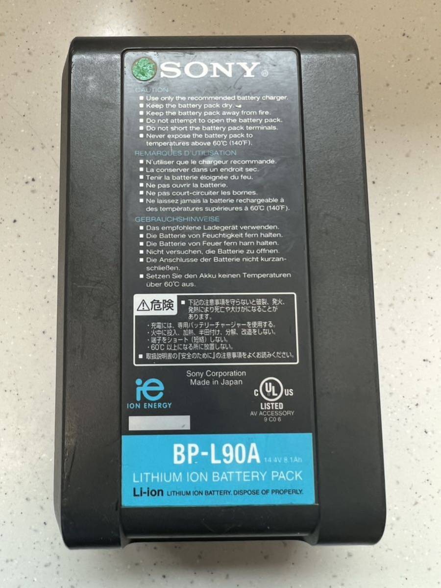 SONY BC-U2 バッテリーチャージャー BP-U60 バッテリー4台付き *370569