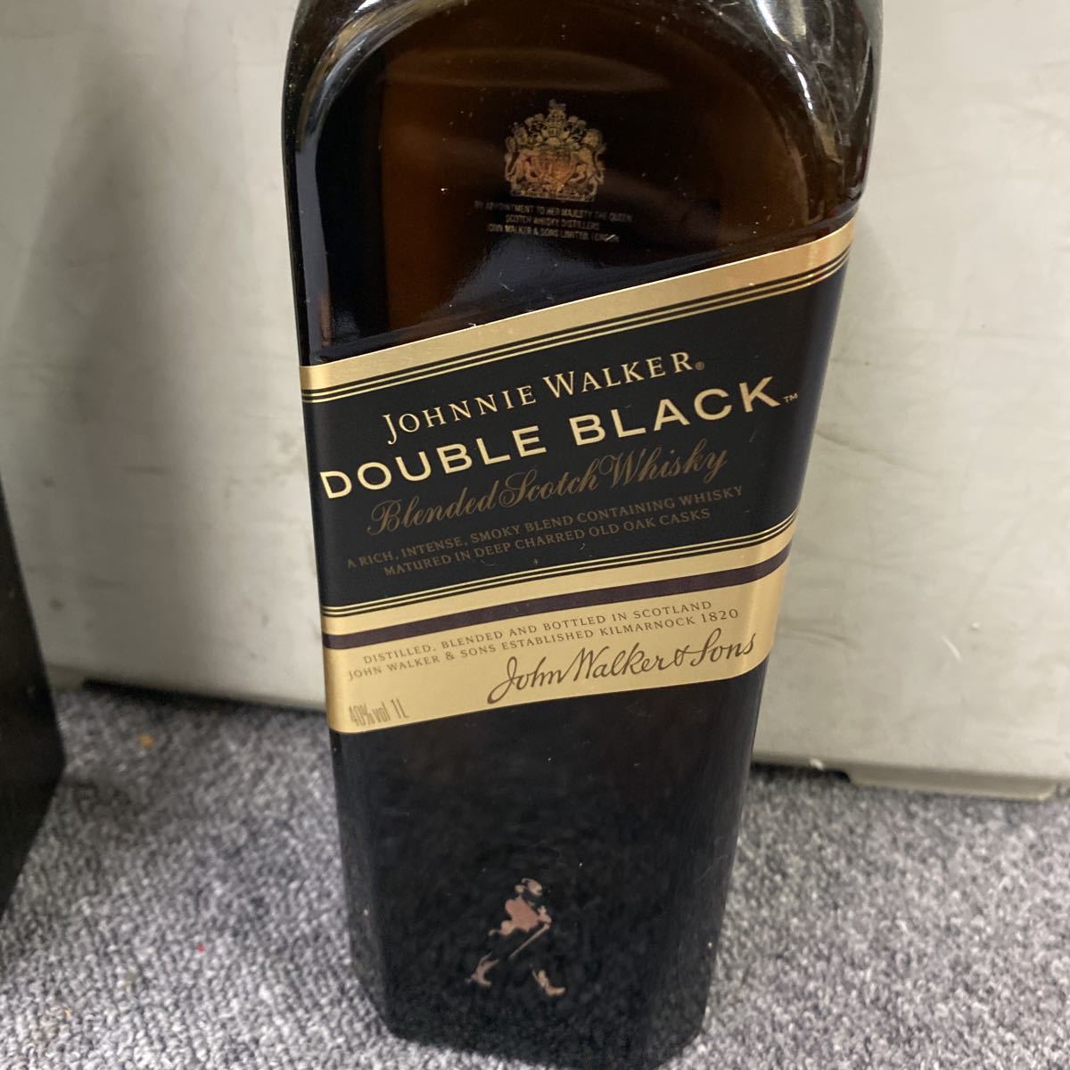 07002 未開栓 JOHNNIE WALKER ジョニーウォーカー DOUBLE BLACK ダブル 