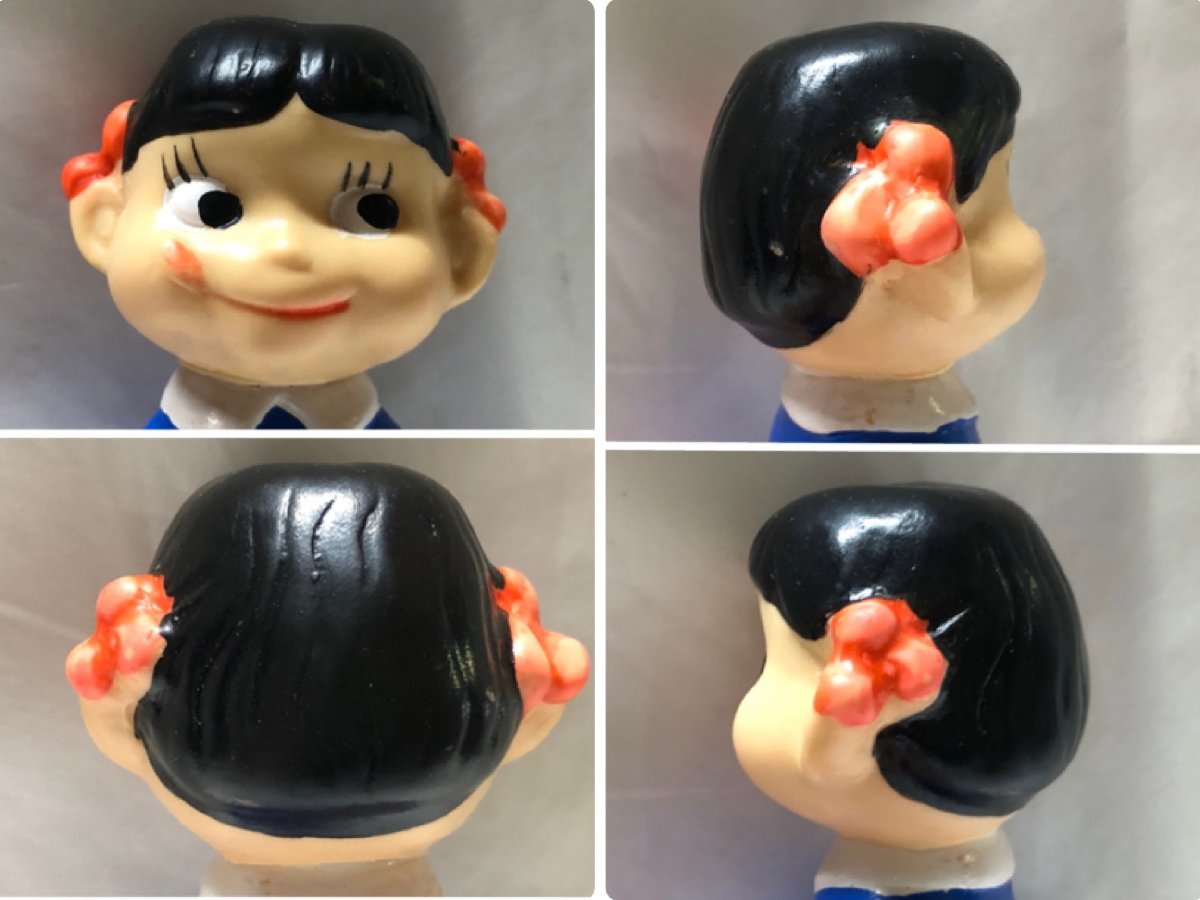 園児服 ペコちゃん - ソフビ人形 Yahoo!オークション 不二家のペコ