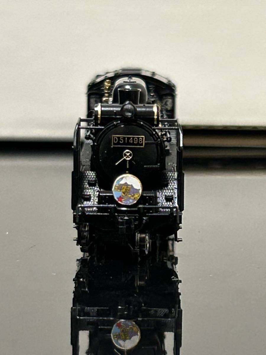 D51 498(復活登場時タイプ) KATO京都駅店特製品(蒸気機関車)｜売買され 