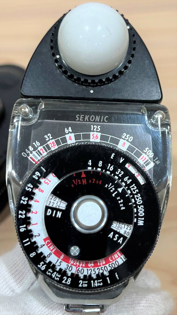 639] SEKONIC STUDIO DELUXE L-28c 露出計 セコニック スタジオ