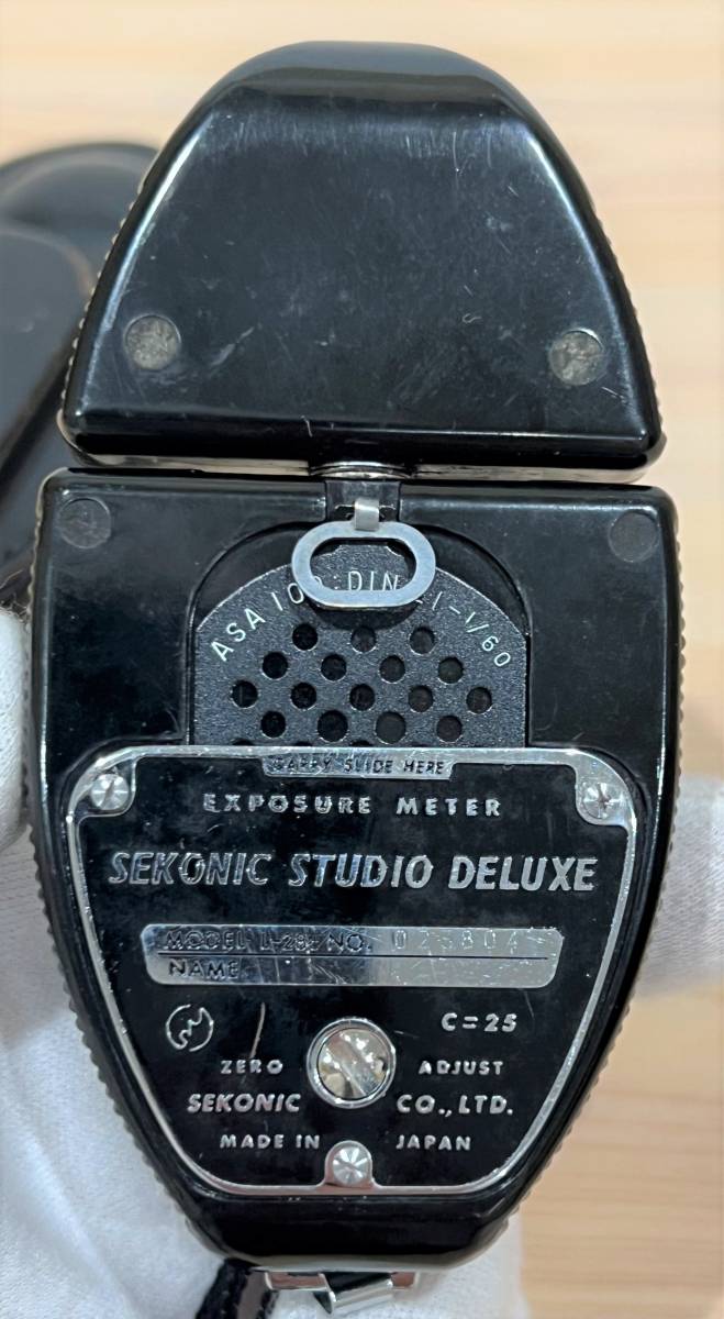 639] SEKONIC STUDIO DELUXE L-28c 露出計 セコニック スタジオ