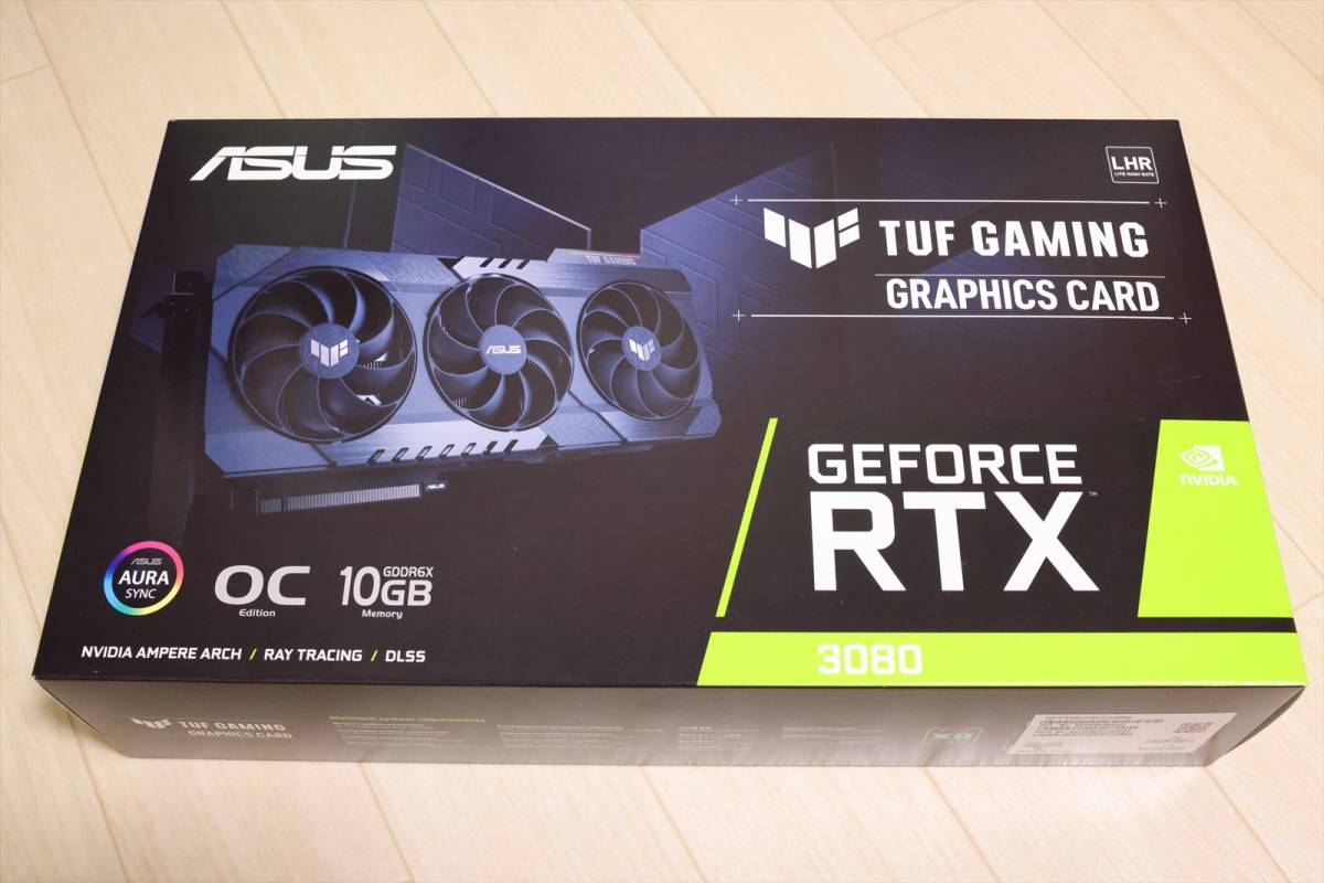 ASUS TUF-RTX3080-O10G-V2-GAMING (GeForce RTX 3080/GDDR6X 10GB 