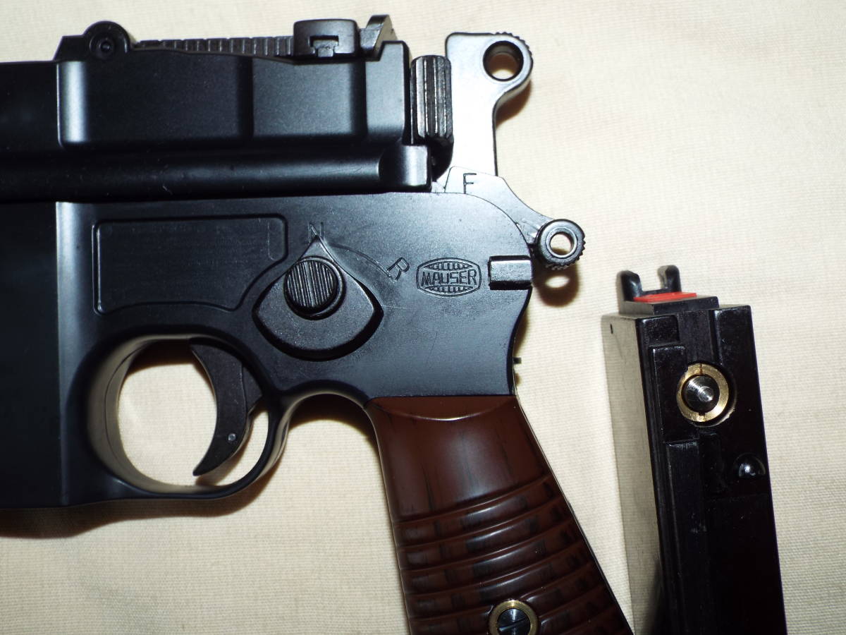 (極美品）マルシン　モーゼル M712 　8ミリ ブローバック　ガスガン 極美品）マルシン モーゼル M712 8ミリ ブローバック ガスガン
