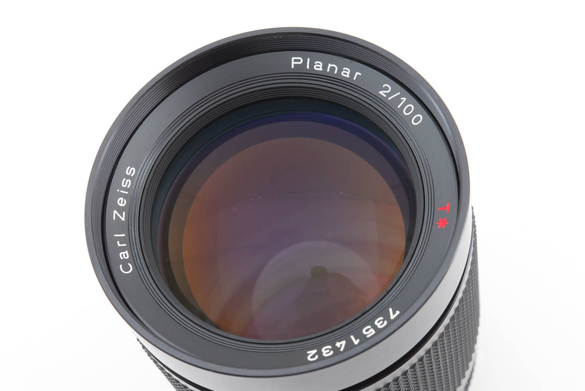 ☆Rare 希少！☆ CONTAX コンタックス Carl Zeiss Planar T* 100mm F2