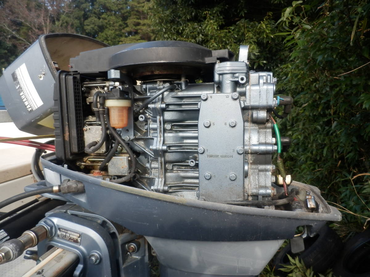 ヤマハ 30DE 船外機 6J8 30馬力 L足 整備済 - 船外機 ヤマハ -