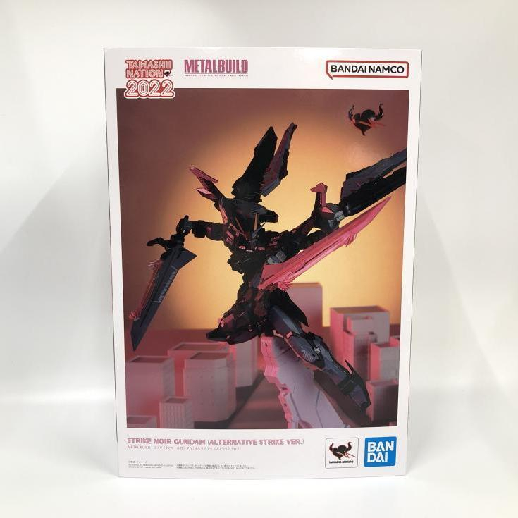 中古】未開)METAL BUILD ストライクノワールガンダム (オルタナティブ