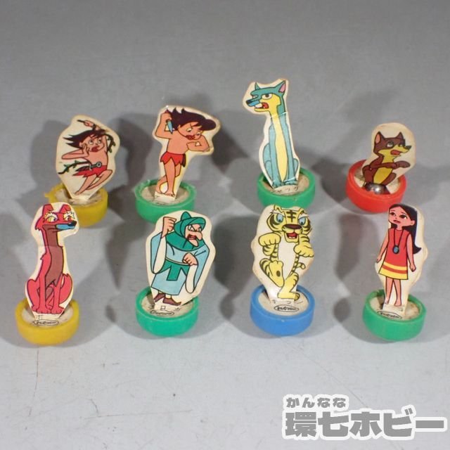  1WE40 当時物 古い 森永 狼少年ケン おまけ コロコロ人形 起き上がりこぼし 被りなし 8種 セット まとめ/食玩 駄玩具 シスコ コビト 送:60(ビンテージ)｜売買されたオークション情報、yahooの商 その他