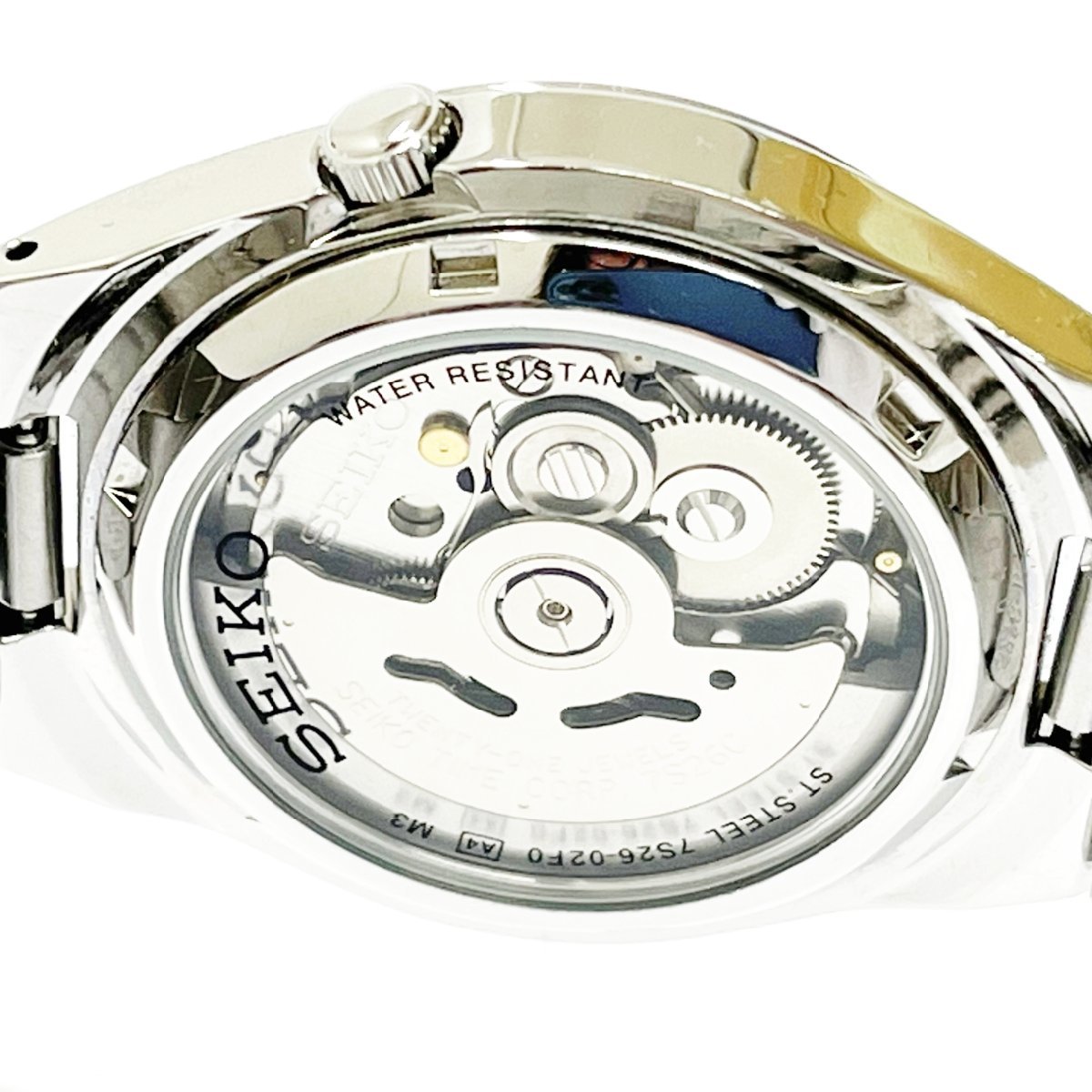 セールファッション 【1円スタート】【箱付き・訳あり品】SEIKO 