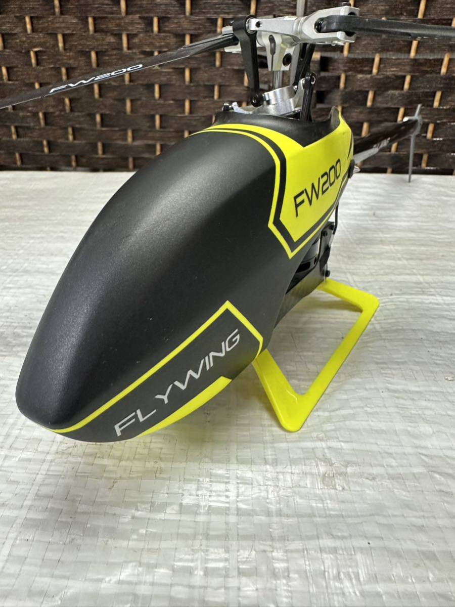 FLYWING FW200 ヘリコプター ラジコン カーボン 本体のみ GPS搭載