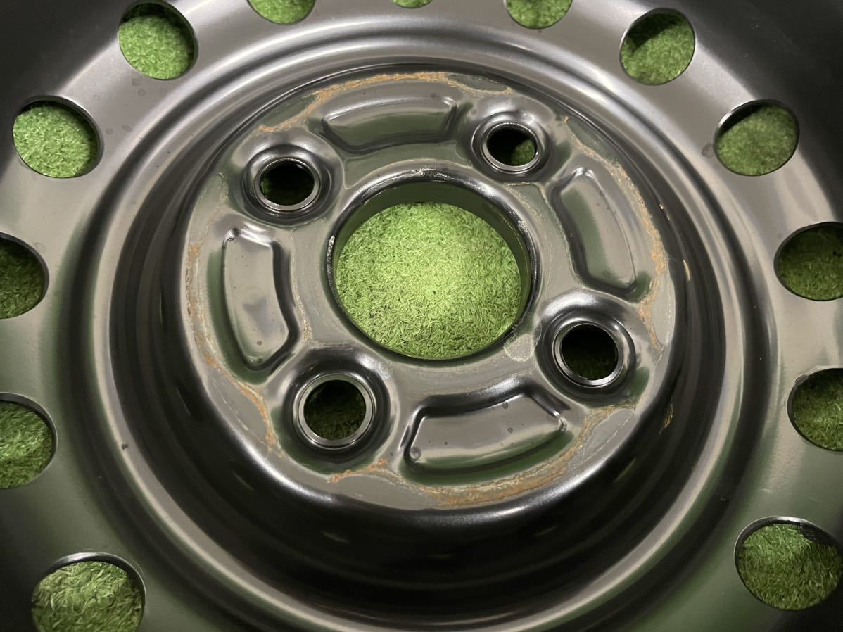 ホンダ純正スチールホイール 12×4.0 4本セット 新車外しNバン ホンダN