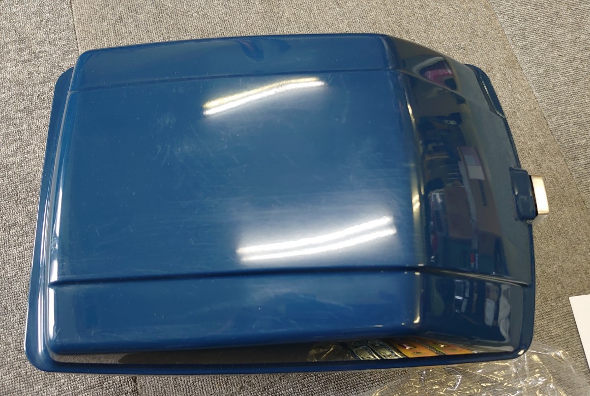 YAMAHA ヤマハ純正オプション リアボックス 紺 14T-W0754-00 未使用 