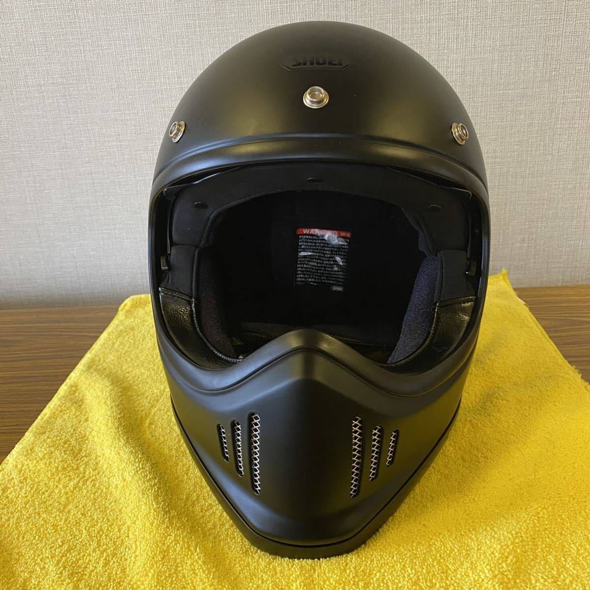 SHOEI EX-ZERO Mサイズマットブラックセット SHOEI EX-ZERO Mサイズマットブラックセット