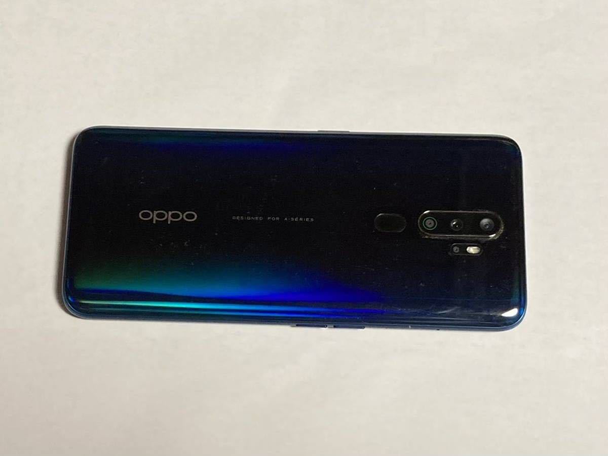 美品！ケース付き！】OPPO A5 2020 Green CPH1943 OPU32SGU SIMフリー
