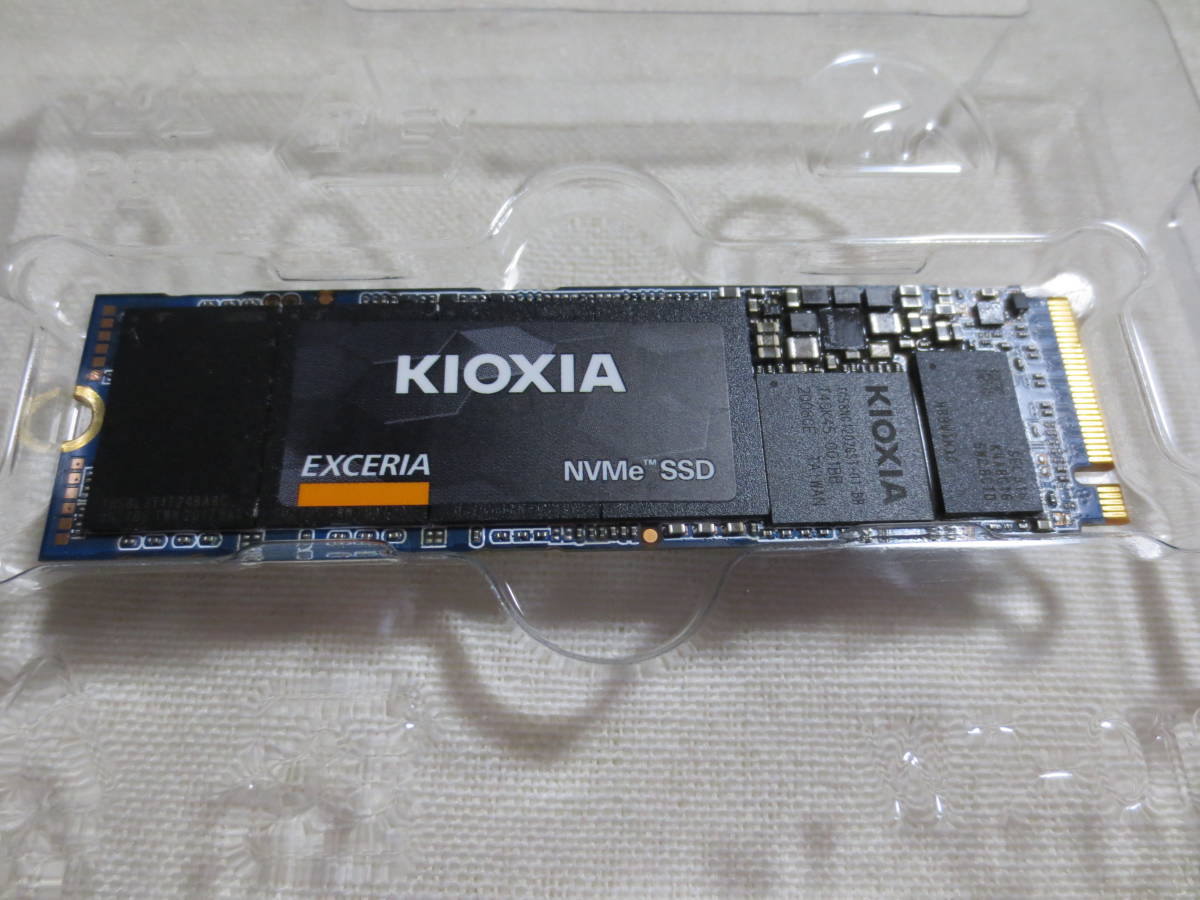 【正常品】 SSD 1TB 使用9348時間　正常100% MicroFrom EXCERIA KIOXIA - SSD NVMe PRO | G2 Japan 1TB (日本語) NVMe™対応