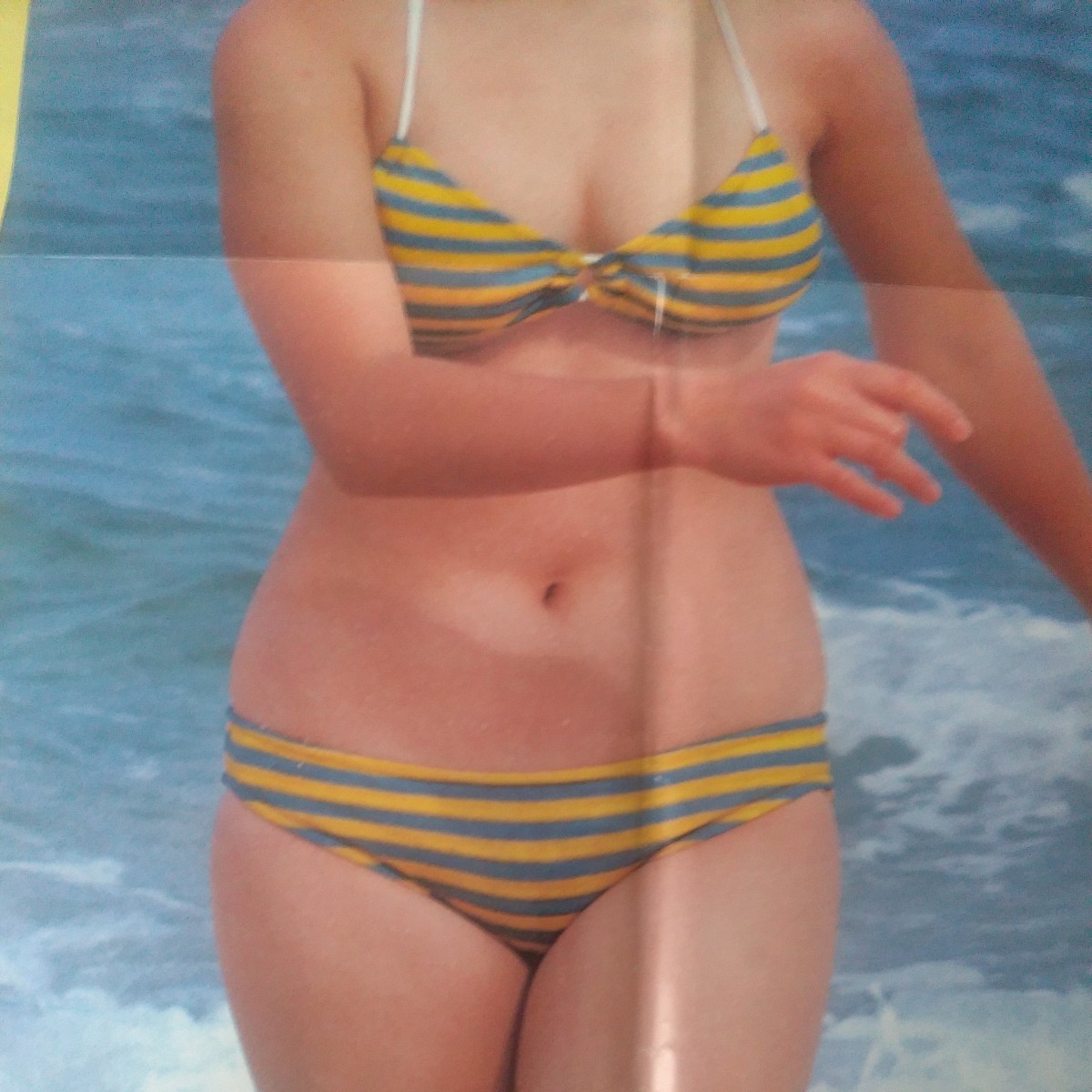 河合奈保子 水着ポスター 平凡付録(河合奈保子)｜売買された