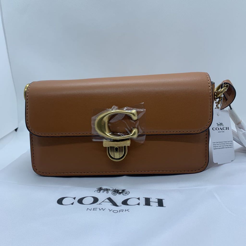 新品 1円〜CE331 COACH コーチ ストゥディオ バゲット バッグ 2way ショルダー