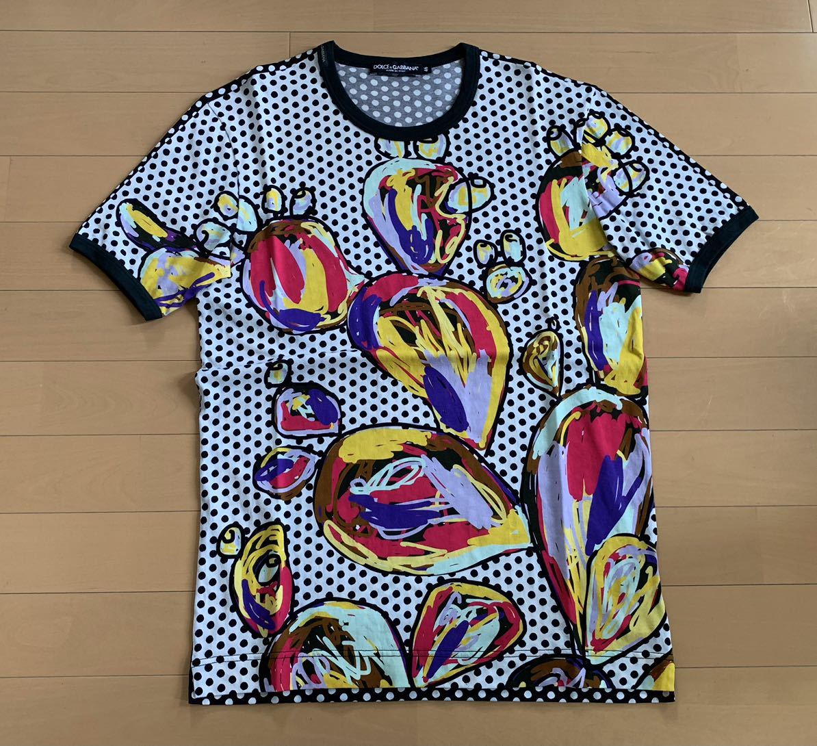 ドルチェ&ガッバーナ DG 総柄 マルチカラー グラフィック デザイン T