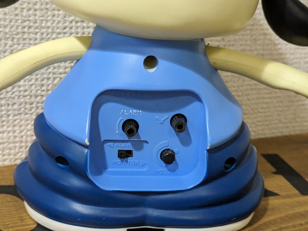 動作確認済 パラッパラッパー 目覚まし時計 リズム時計工業 送料無料