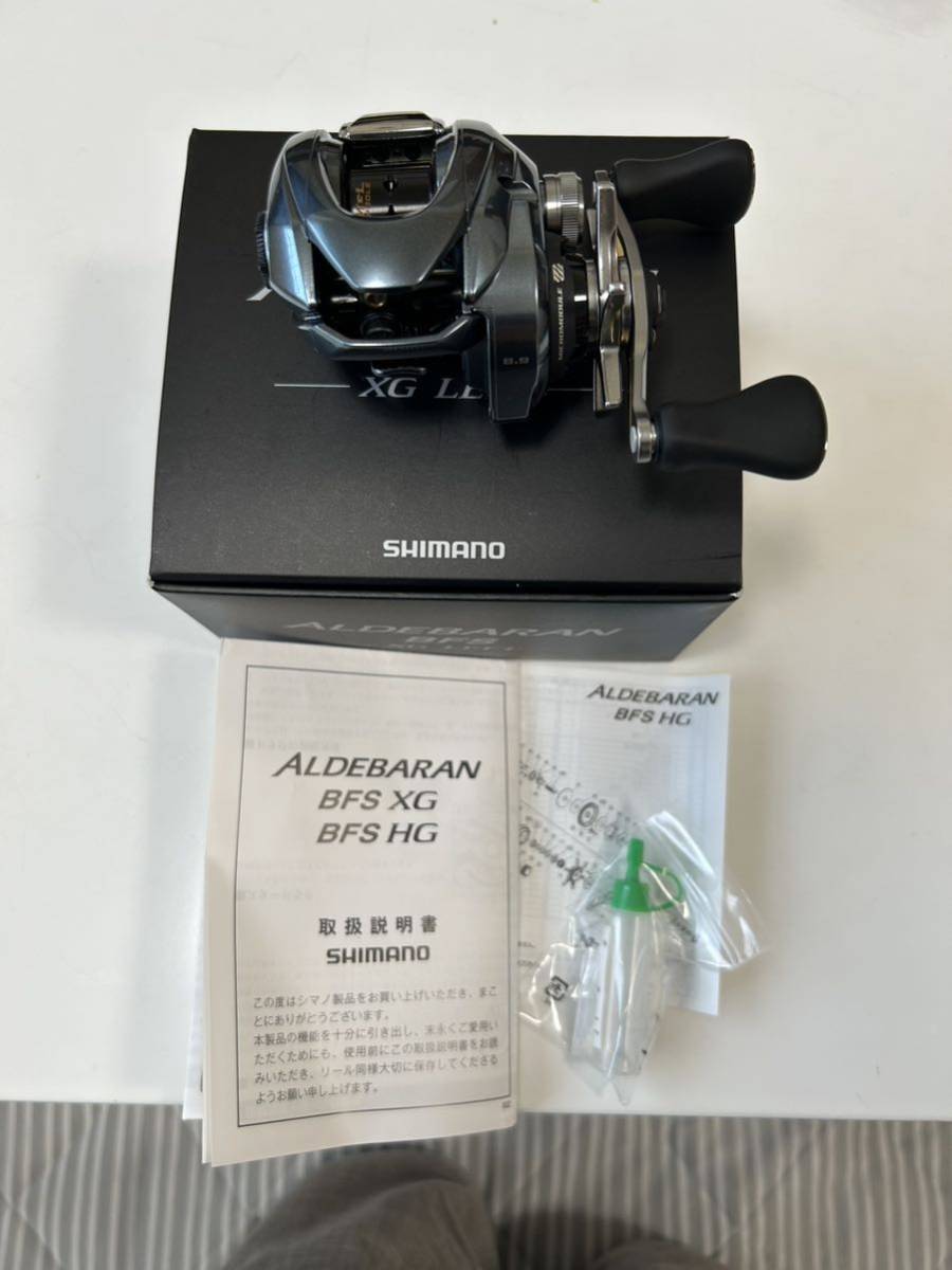 22 アルデバラン BFS XG LEFT 中古美品 - シマノ 22アルデバランBFS XG