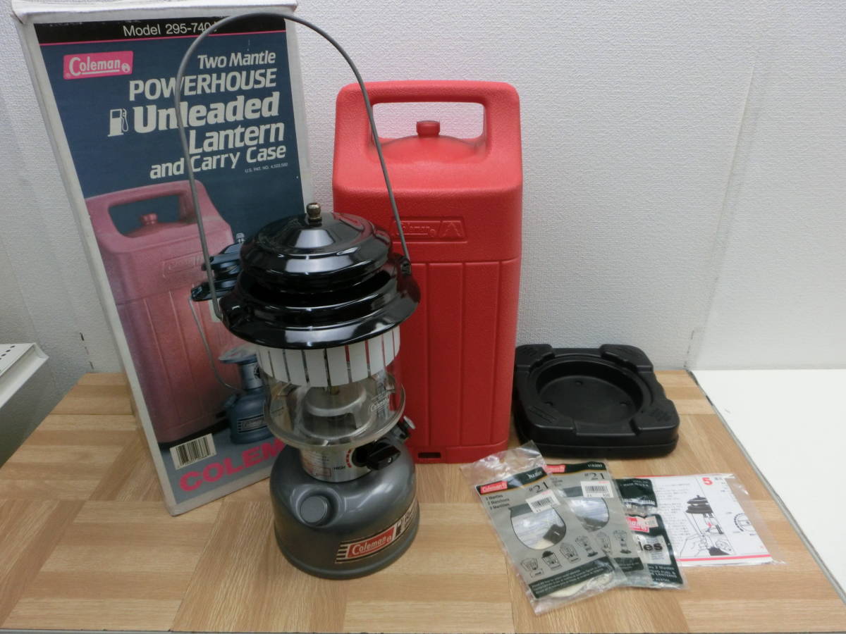 コールマン 2マントルランタン 295-740J フルメンテナンス済み
