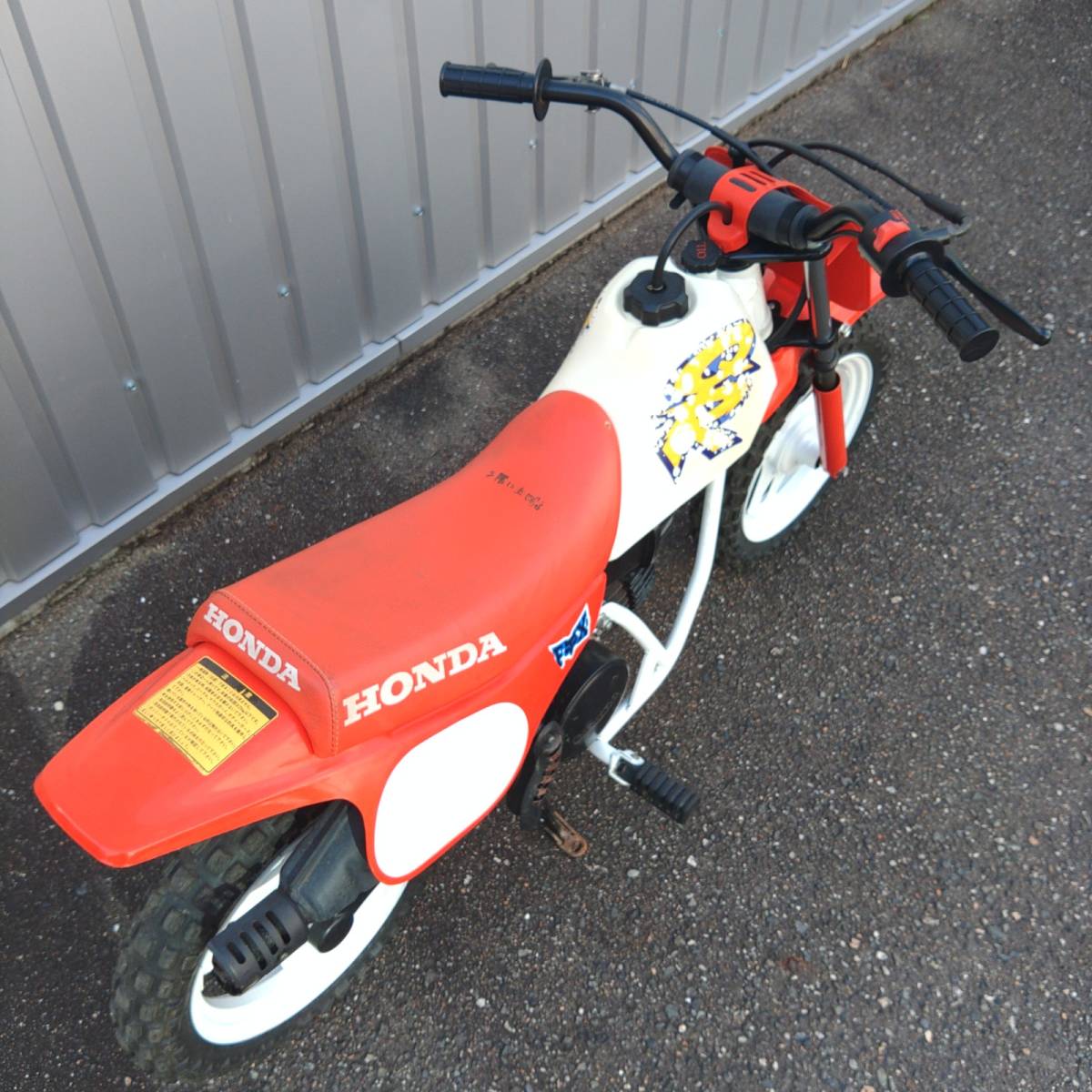 ホンダ QR50 キッズバイク 室内保管 取扱説明書付き スロットル