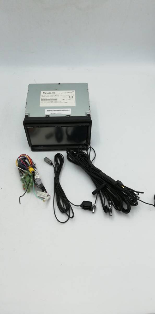 『 現状品 』パナソニック(Panasonic) CN-RA03D カーナビ ストラーダフルセグ/VICS WIDE/SD/CD/DVD/USB/Bluetooth