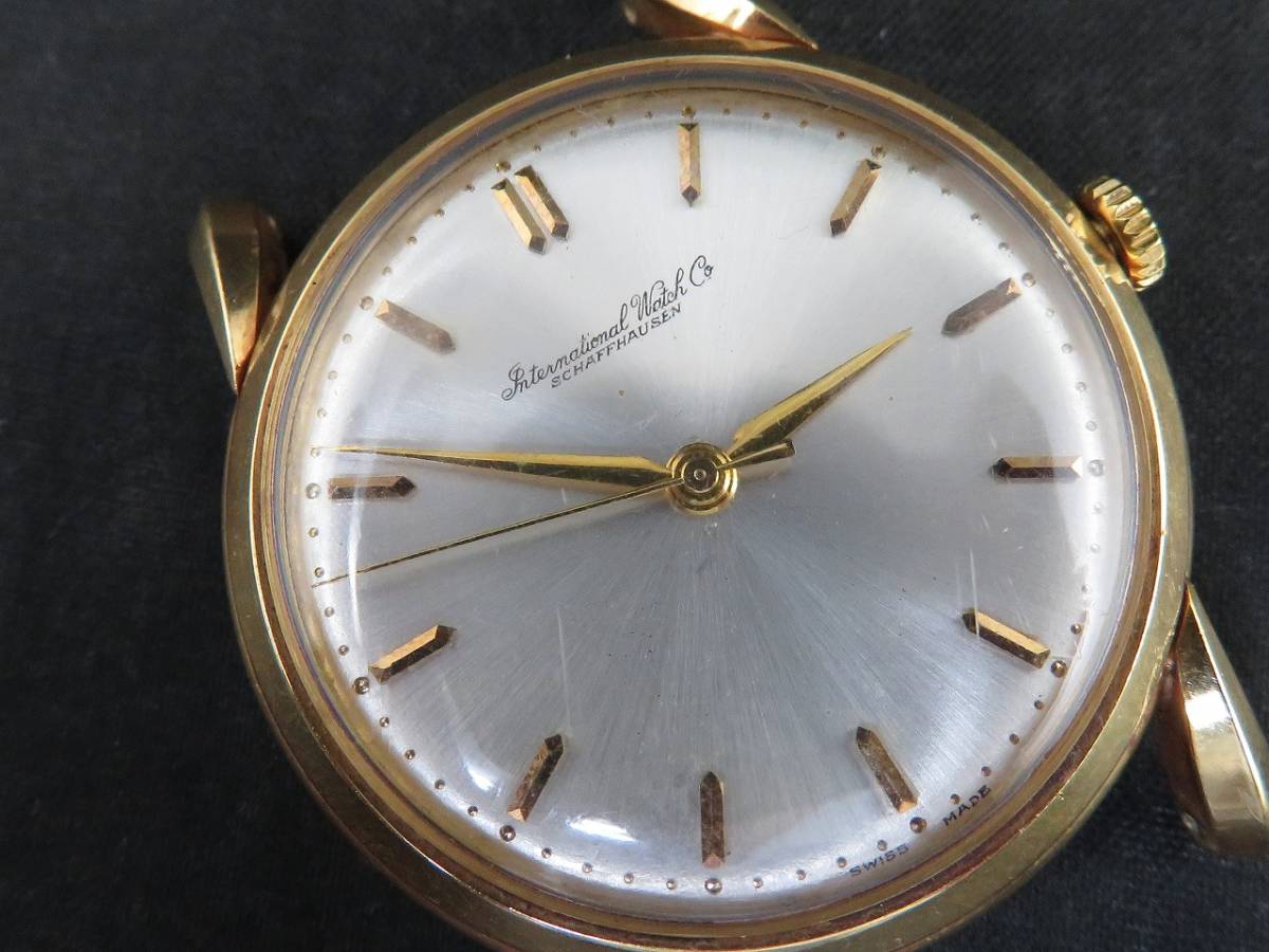 IWC International Watch Co. SCHAFFHAUSEN シャフハウゼン K18YG 金  