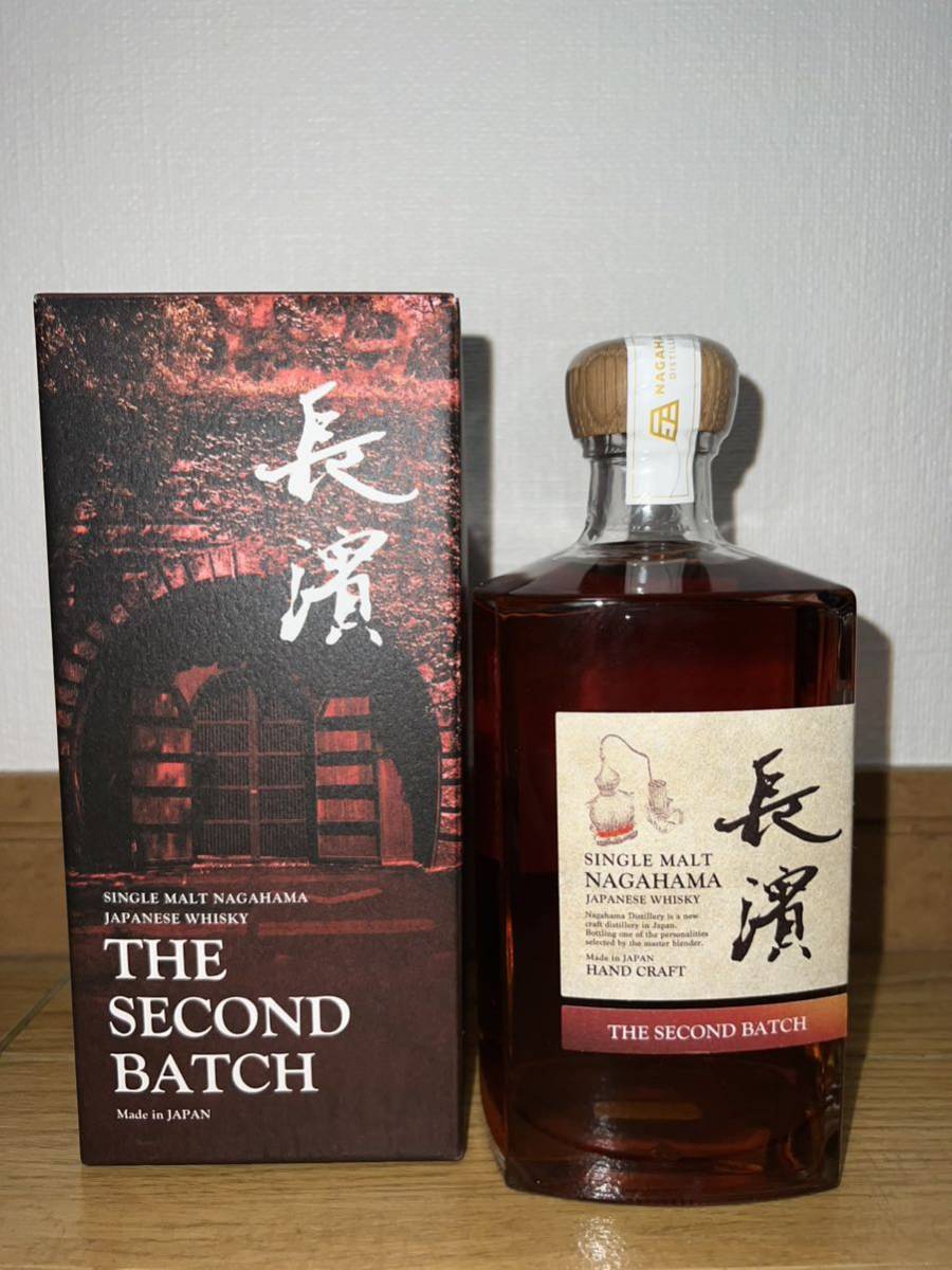 貴重】長濱蒸溜所 シングルモルト 長濱 THE SECOND BATCH 50％ 700ml