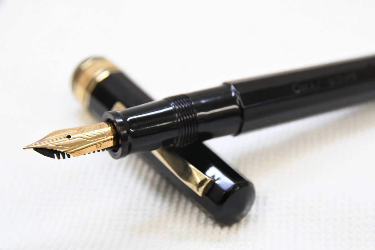 オマス 万年筆 OMAS オマス Milord ミロード 万年筆 585 EF 黒