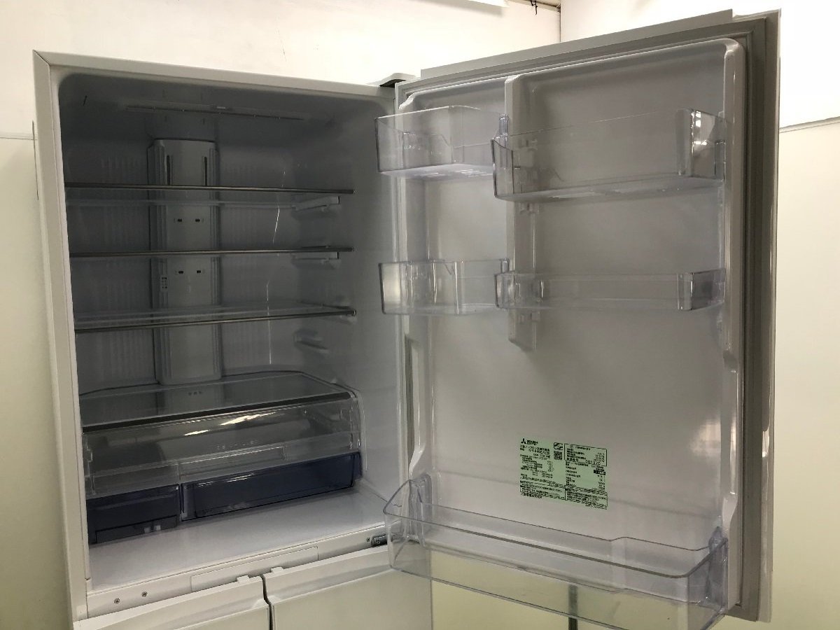 専用です三菱 ノンフロン冷凍冷蔵庫 MR-B46E-W　2020年製　5ドア 美品☆三菱 MITSUBISHI 置けるスマート大容量 冷凍冷蔵庫 5ドア 455L