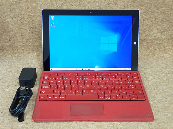 中古】Surface3 7G6-00025 10.8 インチ Model 1645 [Atom x7 1.6GHz