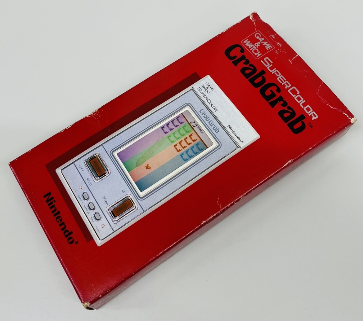 デッドストック 1984 Nintendo GAME＆WATCH CrabGrab 任天堂 クラブ 